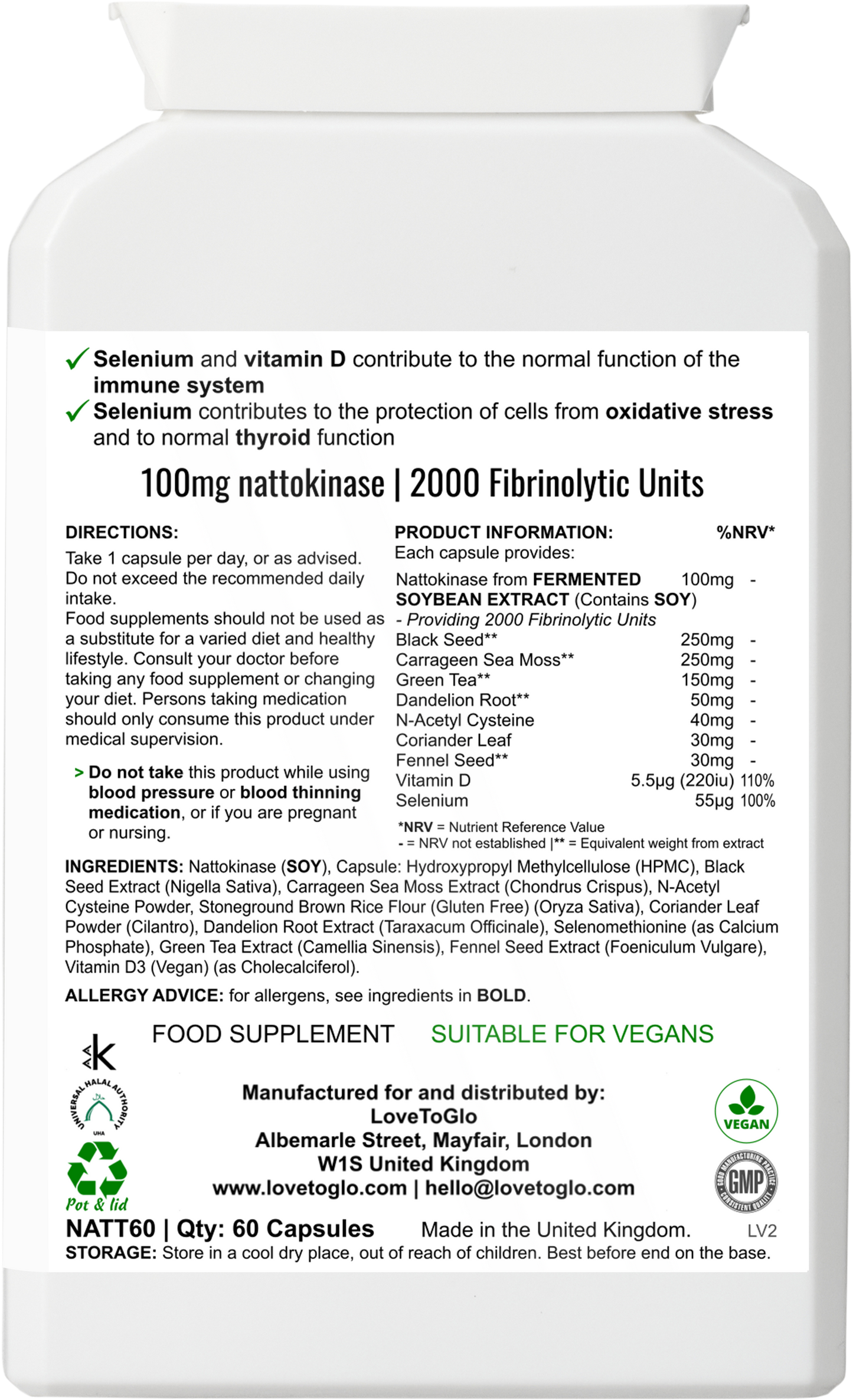 Glo Nattokinase Power