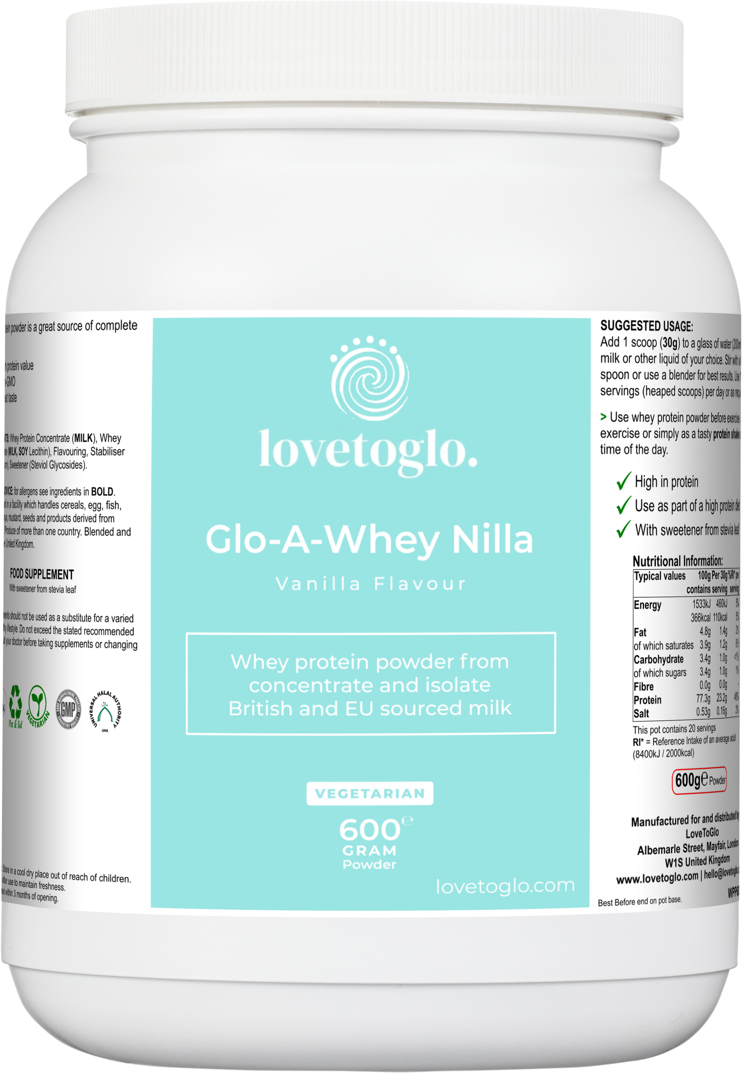 Glo-A-Whey Nilla