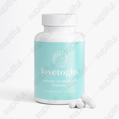 Probiotic 40 Billion with Prebiotics