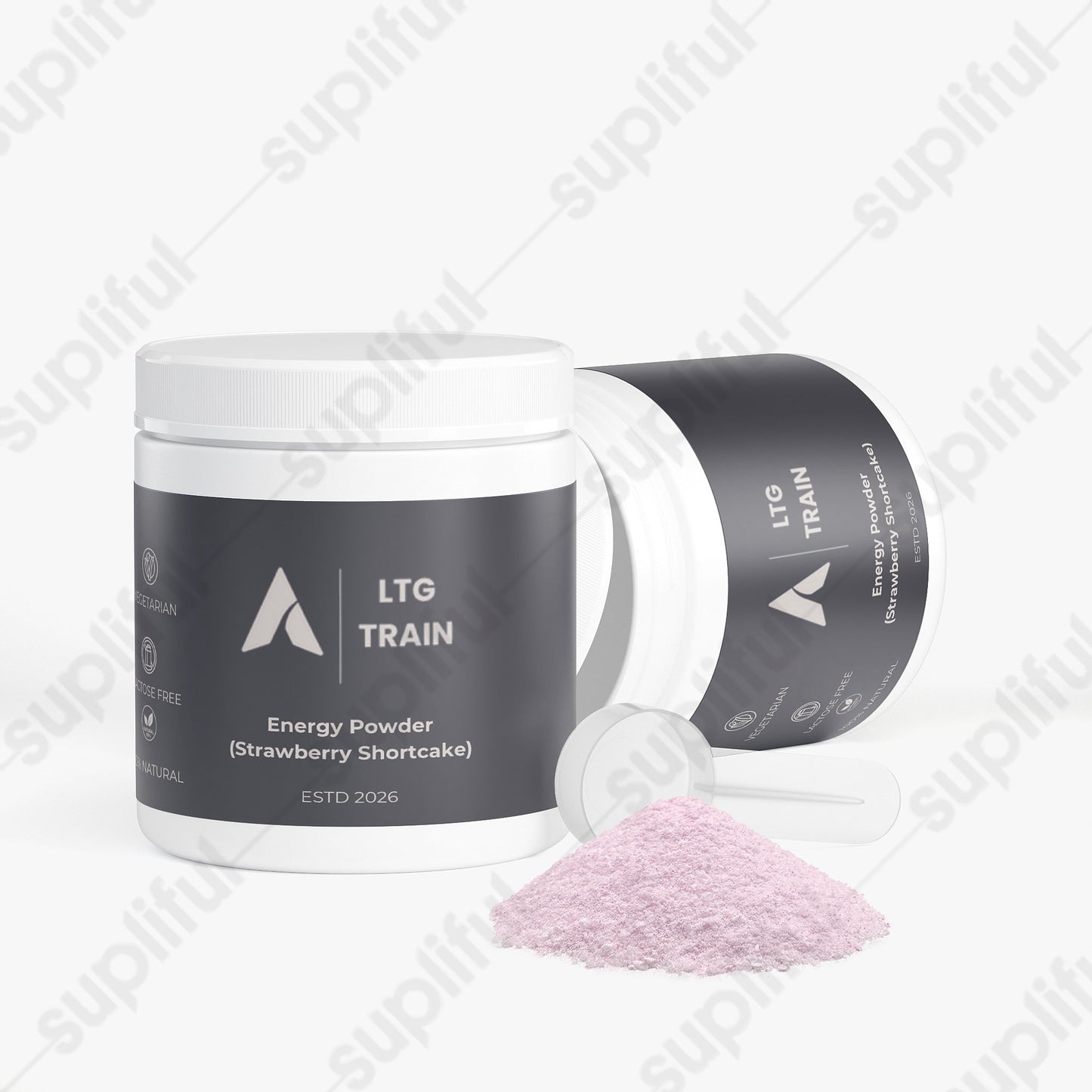 Energy Powder (Strawberry Shortcake)