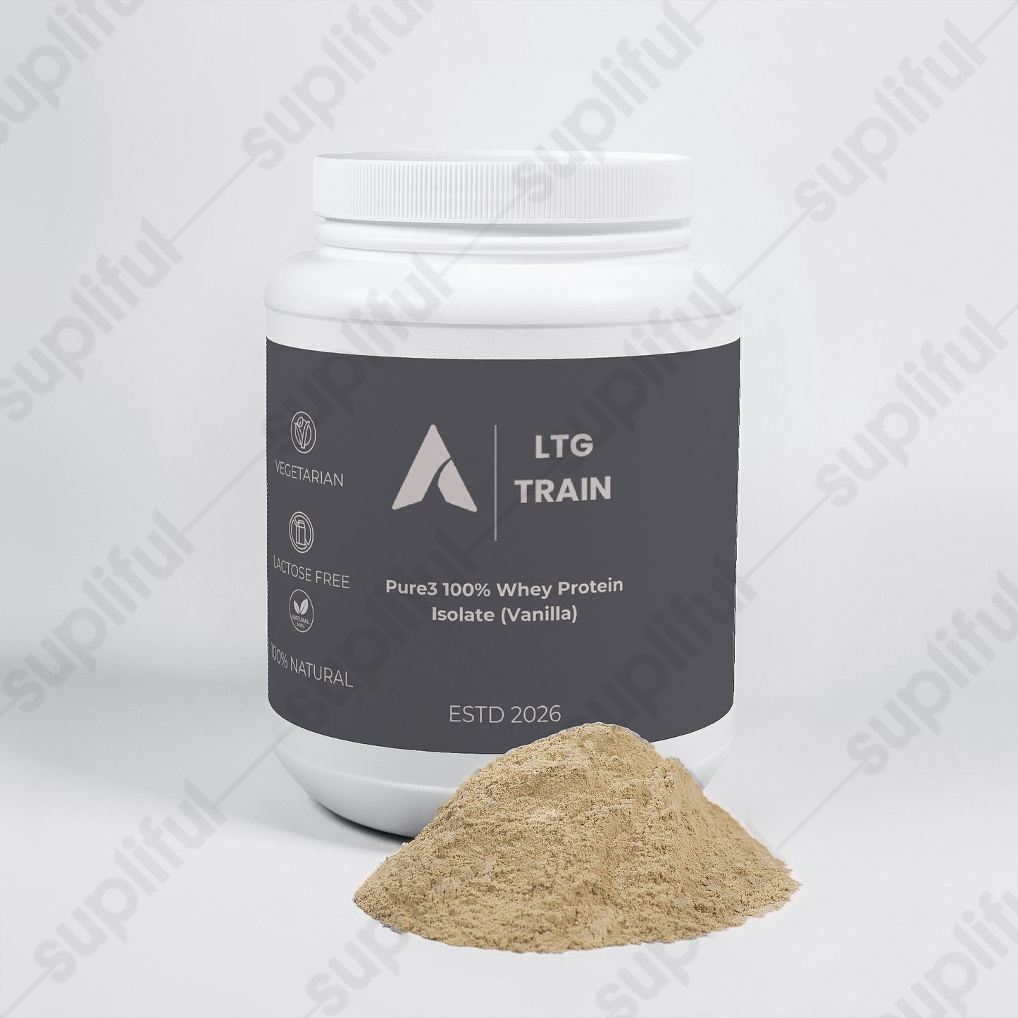 Pure3 100% Whey Protein Isolate (Vanilla)