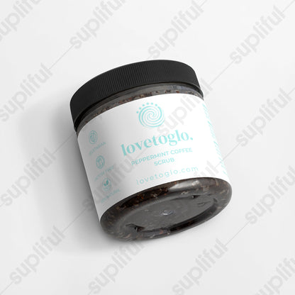 Peppermint Coffee Scrub