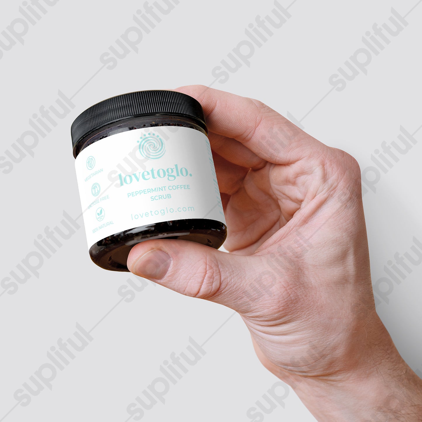 Peppermint Coffee Scrub