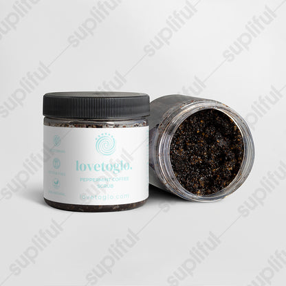 Peppermint Coffee Scrub