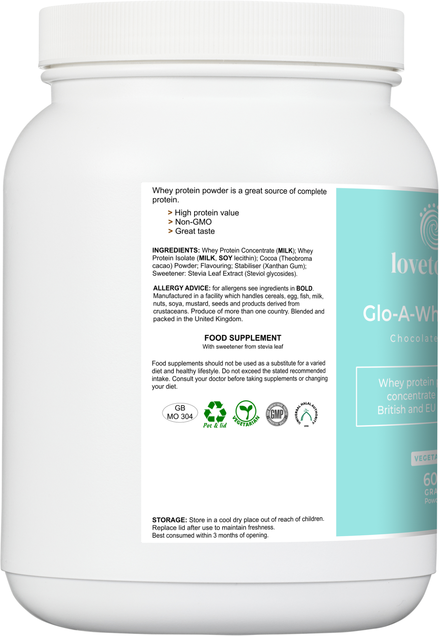 Glo-A-Whey Choc