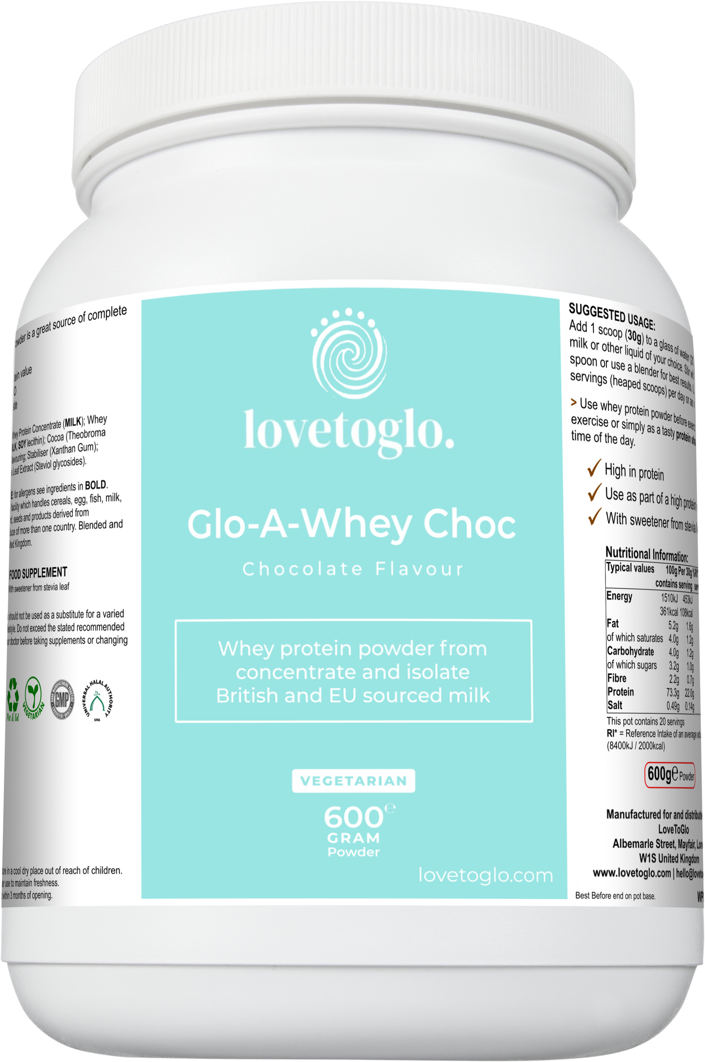 Glo-A-Whey Choc