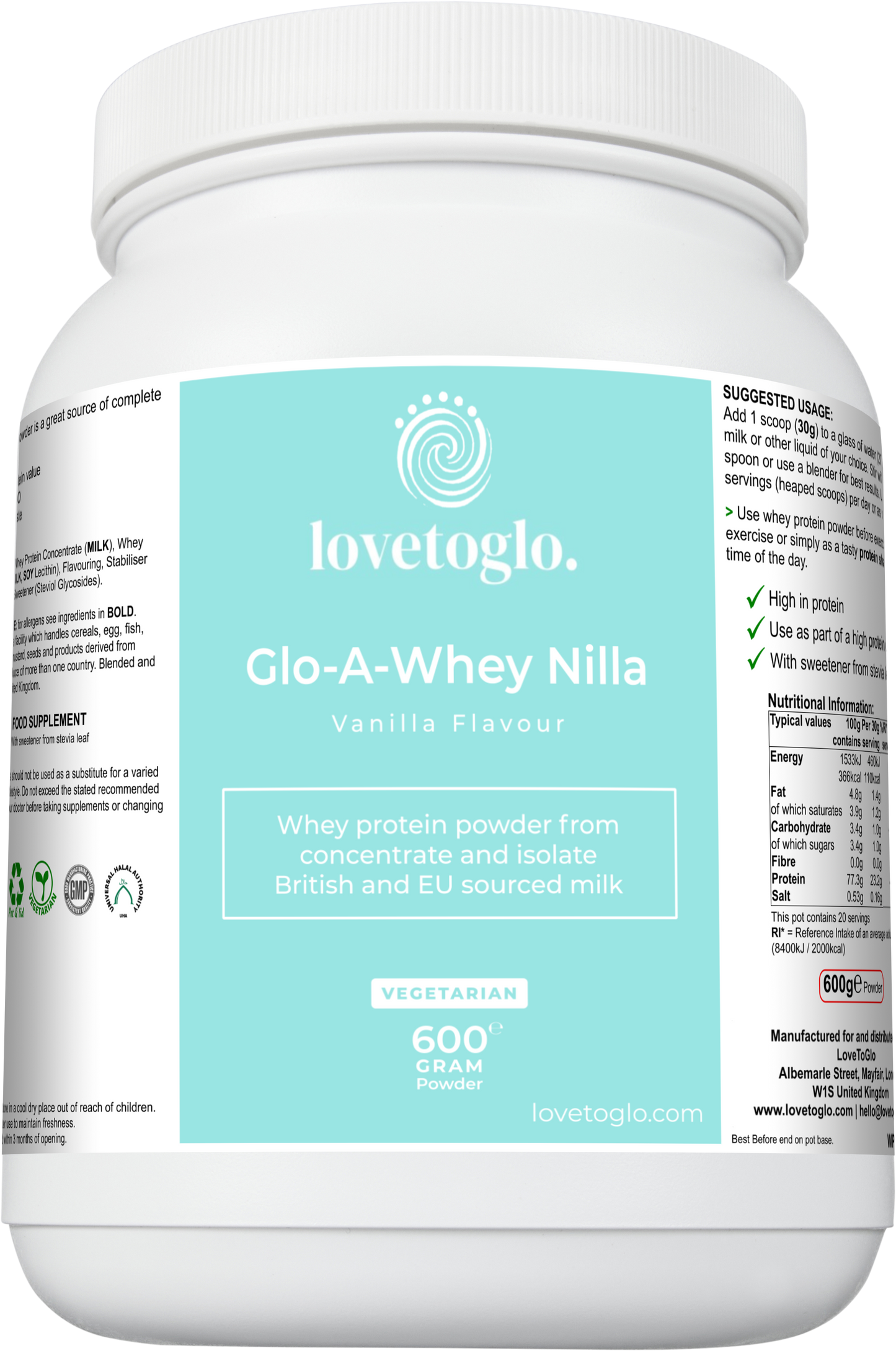 Glo-A-Whey Nilla